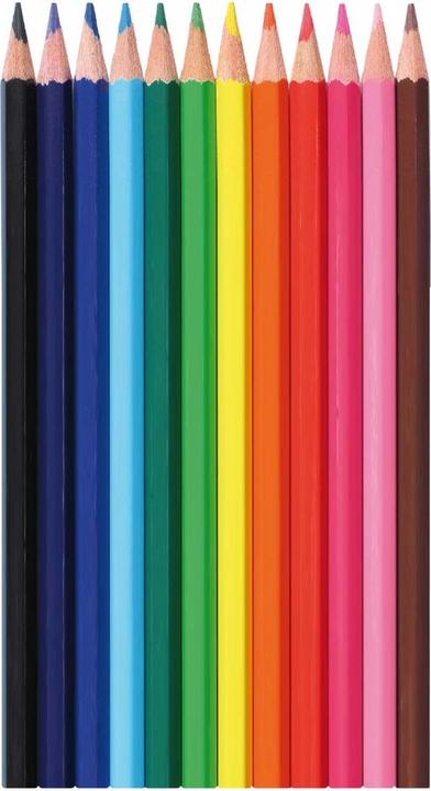 Produktbild Topwrite Kids Crayons, 12st. (Bunt, 12 x)