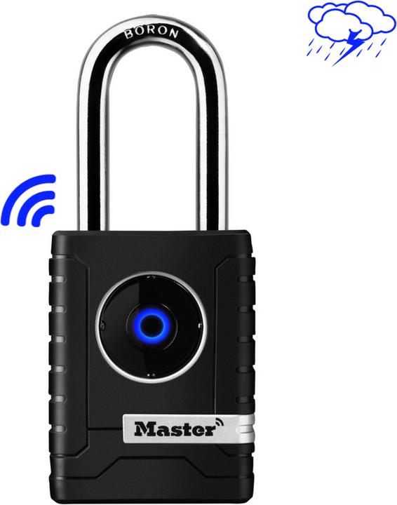 Actual product image Master Lock Bluetooth lock