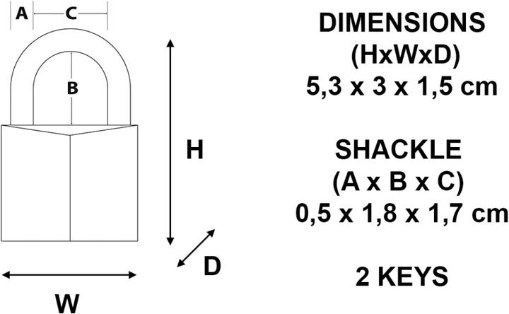 Actual product image Master Lock Padlock
