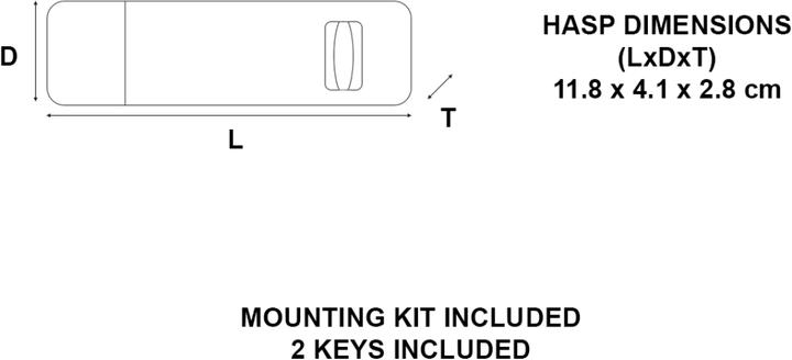 Produktbild Master Lock Überfalle-Schloss