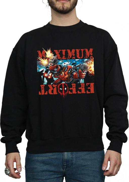 Produktbild Deadpool Maximum Effort Sweatshirt (L)