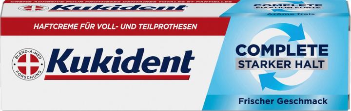 Produktbild Kukident Haftcreme Complete Frischer Geschmack 47g Haftcreme (47 ml)