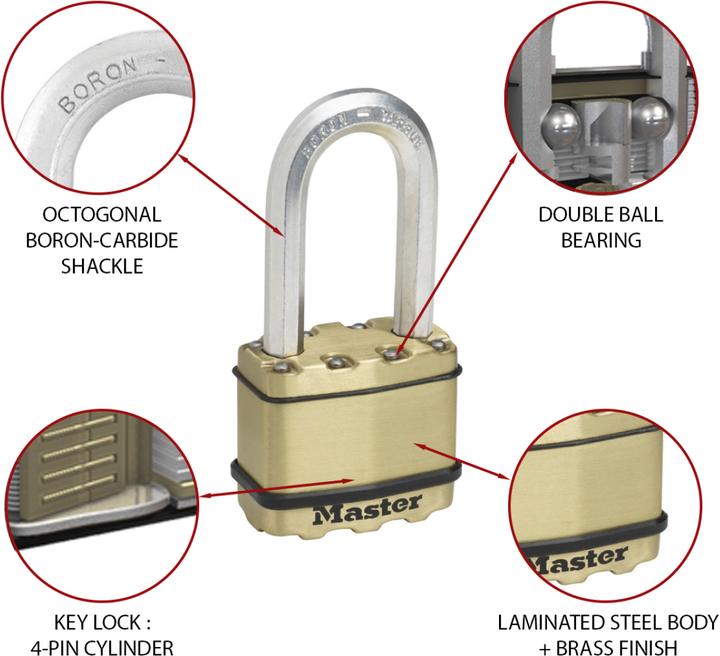 Produktbild Master Lock Excell M5BEURDLH
