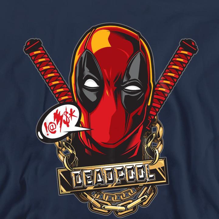 Immagine prodotto Deadpool Felpa Gangster Adulto Unisex (L)