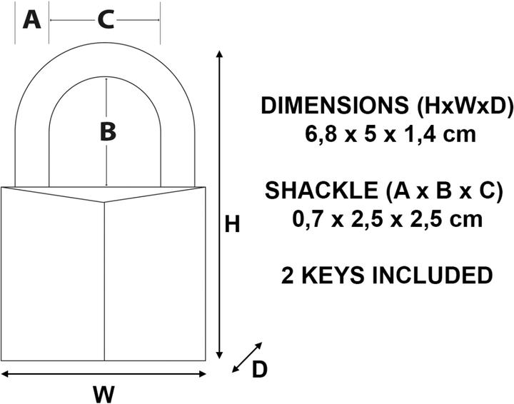 Produktbild Master Lock 150eurd