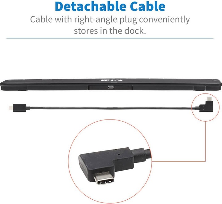 Image du produit Eaton Station d'accueil USB-C triple affichage 4K HDMI & DP VGA USB 3.2 Gen 1 Hub USB-A/C GbE 100W PD Cha (USB-C, 4 Ports)