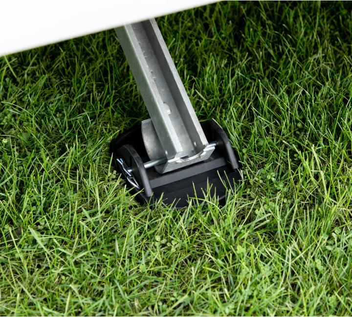Actual product image Cartrend Support plates with metal studs pack of 4