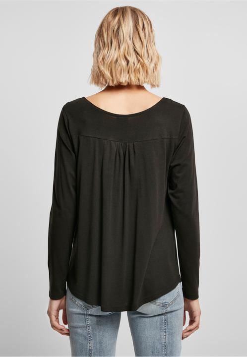 Produktbild Urban Classics Ladies Viscose Button Up Longsleeve (S)
