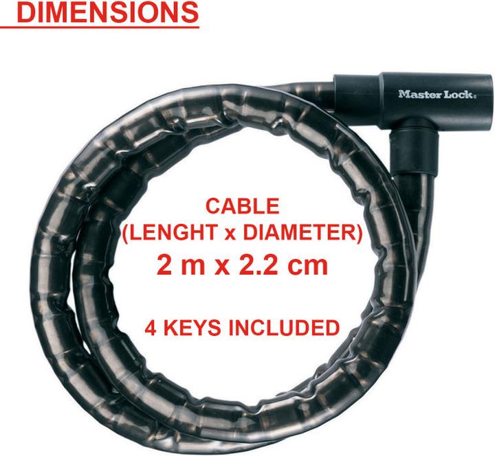Produktbild Master Lock MasterLock (200 cm)