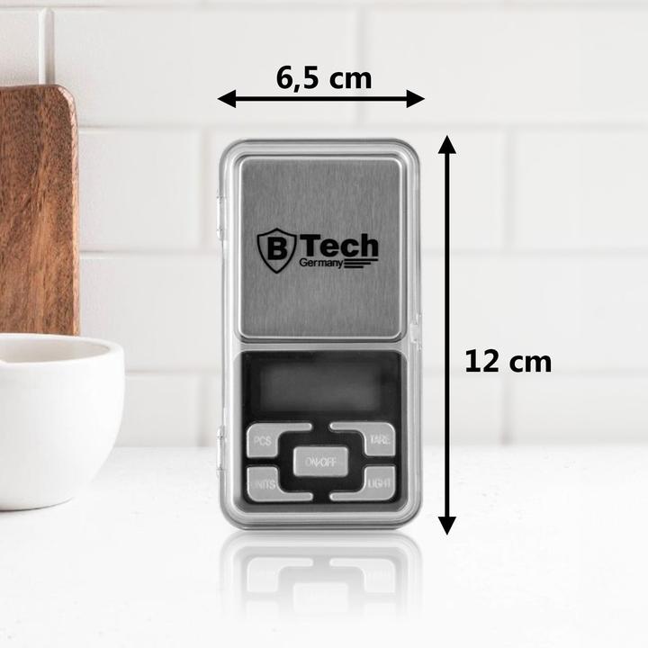 Actual product image Hermex Fine Scale Pocket Scale Mini Scale Precision Scale Digital Scale