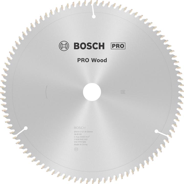 Produktbild Bosch Professional Zubehör PRO Wood Kreissägeblatt, 305 x 2.5 x 30 mm