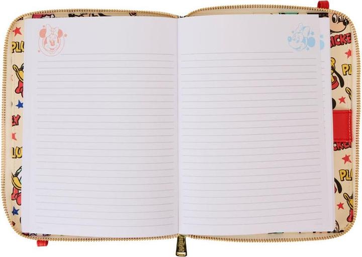 Produktbild Loungefly Disney: Classic Zip Around Crossbody Journal (Liniert)