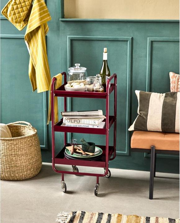 Actual product image House Doctor Trolley, HDRoll, Burgundy