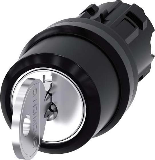 Siemens Interrupteur à clé 3SU1000-4BL01-0AA0 1 pc.