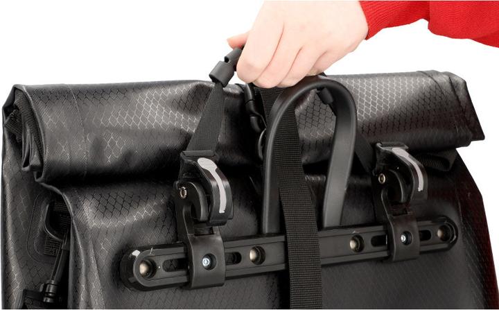 Actual product image Fischer Carrier bag PLUS Terra (30 l, Luggage carrier bag)