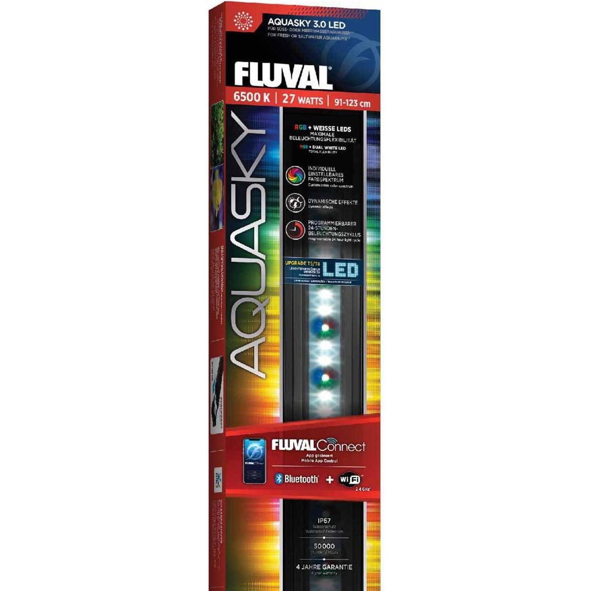 Comparer les prix de Fluval - AQUASKY LED 3.0 - 27W - 91.4-122.8CM (LED, 27 W), Éclairage pour aquarium