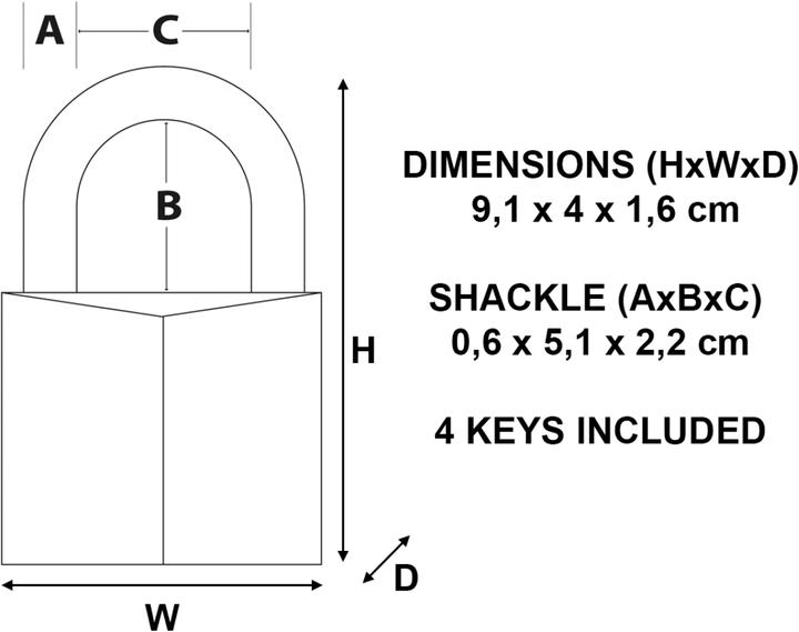 Produktbild Master Lock 2940eurdlh