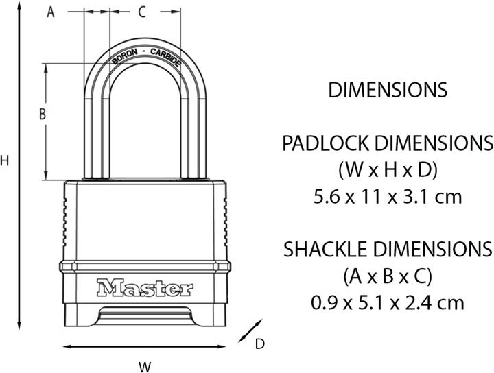 Produktbild Master Lock M175eurdlh