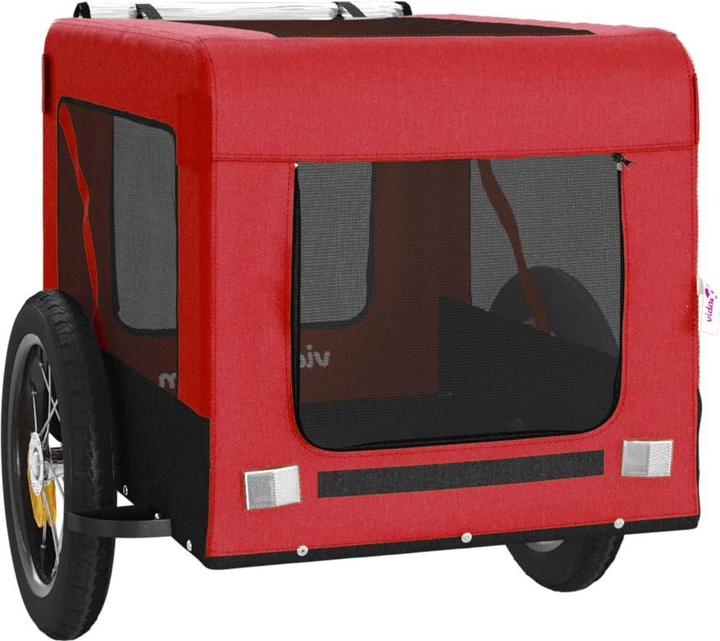 Produktbild vidaXL Fahrradanhänger Hund
