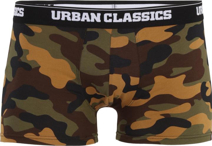 Actual product image Urban Classics 2-Pack Camo Boxer Shorts (L, pack of 2)