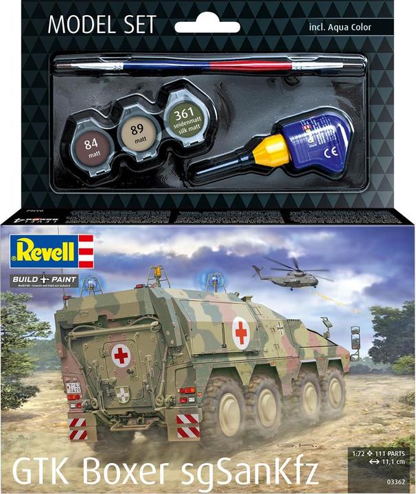 Actual product image Revell Model Set GTK Boxer sgSANKfz