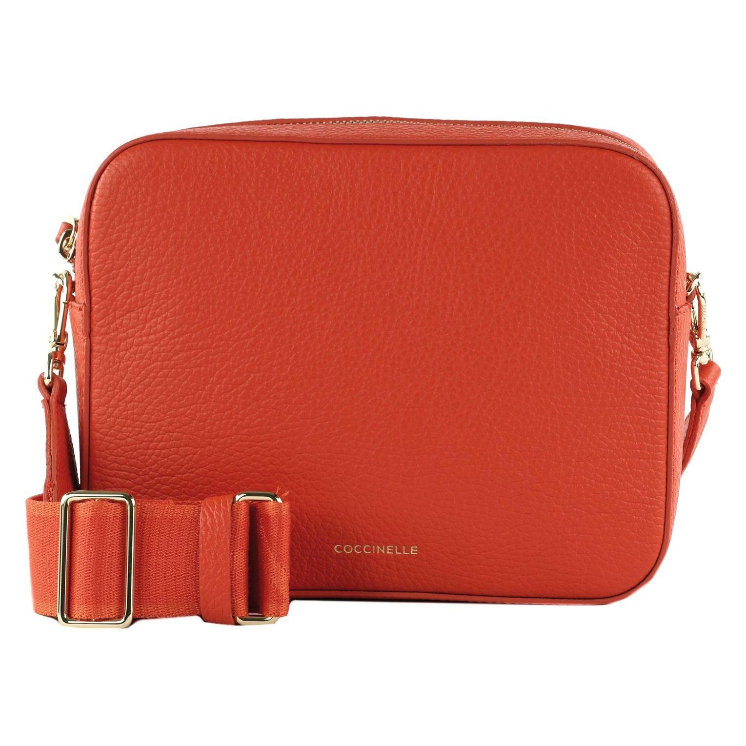 Coccinelle, Damen, Handtasche, Tebe Crossover Bag, Orange