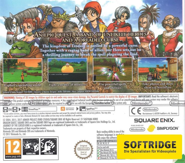 Produktbild Nintendo Dragon Quest VIII (3DS, EN)