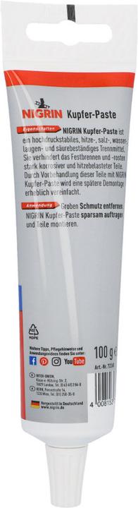 Produktbild Nigrin Kupfer-Paste