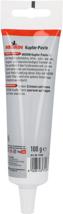 Produktbild Nigrin Kupfer-Paste