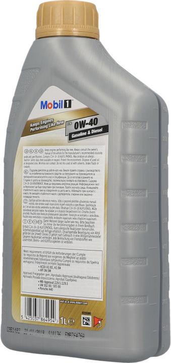 Produktbild mobil Fs 0w-40 (1 l, SAE 0W-40)