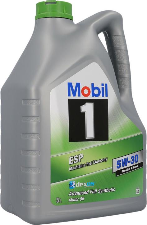 Actual product image mobil ESP 5W-30 (5 l, SAE 5W-30)