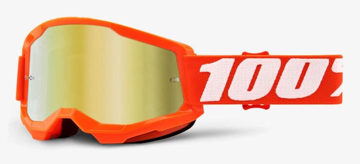 Actual product image 100% Unisex Adult Strata 2 Sunglasses, Orange, Adult