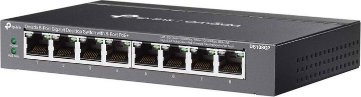 Productafbeelding TP-Link Omada 8-poorts Gigabit Desktop Switch met 8-poorts Poe-poort: 8x (8 Havens)