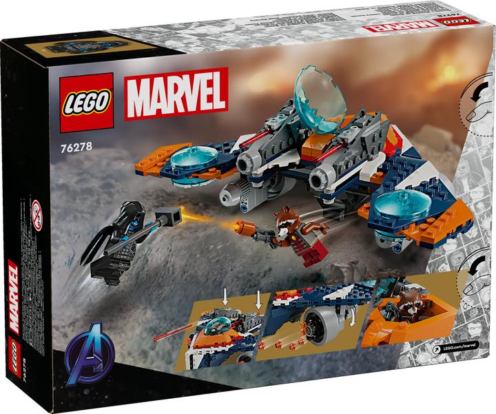 Immagine prodotto LEGO L'astronave di Rocket contro Ronan (76278, LEGO Marvel)