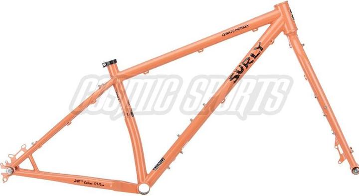 Immagine prodotto Surly Kit telaio Karate Monkey MTB, 27.5+/29", S, pesca salmone sundae