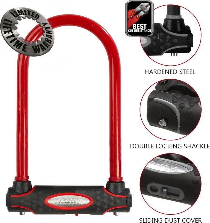 Produktbild Master Lock 8195 Bügelschloss 13 mm x 210 mm x 110 mm