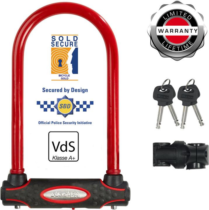 Produktbild Master Lock 8195 Bügelschloss 13 mm x 210 mm x 110 mm