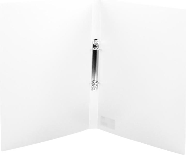 Actual product image Idena Ring binder A4 PP white 20mm 2 rings (A4, 20 mm, 1 Piece)