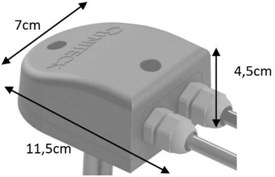 Actual product image Uniteck roof duct (Solar system mounting material)