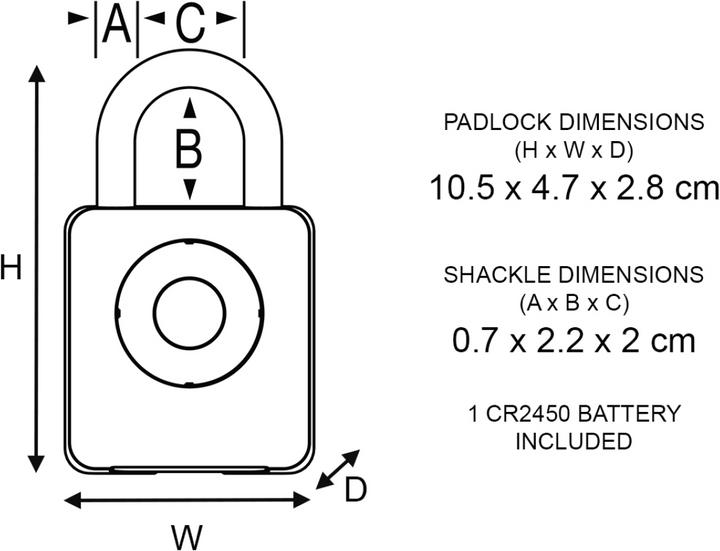 Immagine prodotto Master Lock Blocco Bluetooth