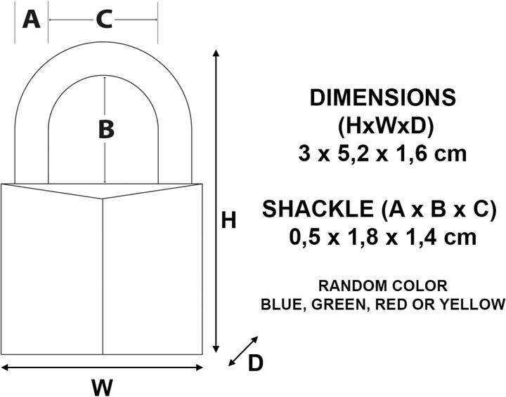Actual product image Master Lock 9131eurdcol