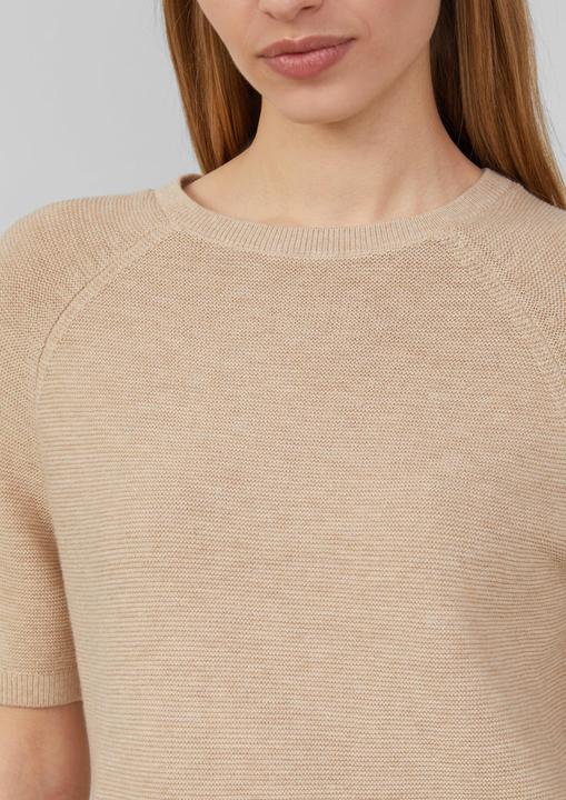 Produktbild S.Oliver Strickpullover Kurzarm-Strickpullover aus Baumwollmix (36)