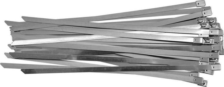 Image du produit Yato Colliers de serrage en acier inoxydable 8.0x300 mm /50 PCs. (Serre-câbles métalliques, 300 mm, 50 pcs)