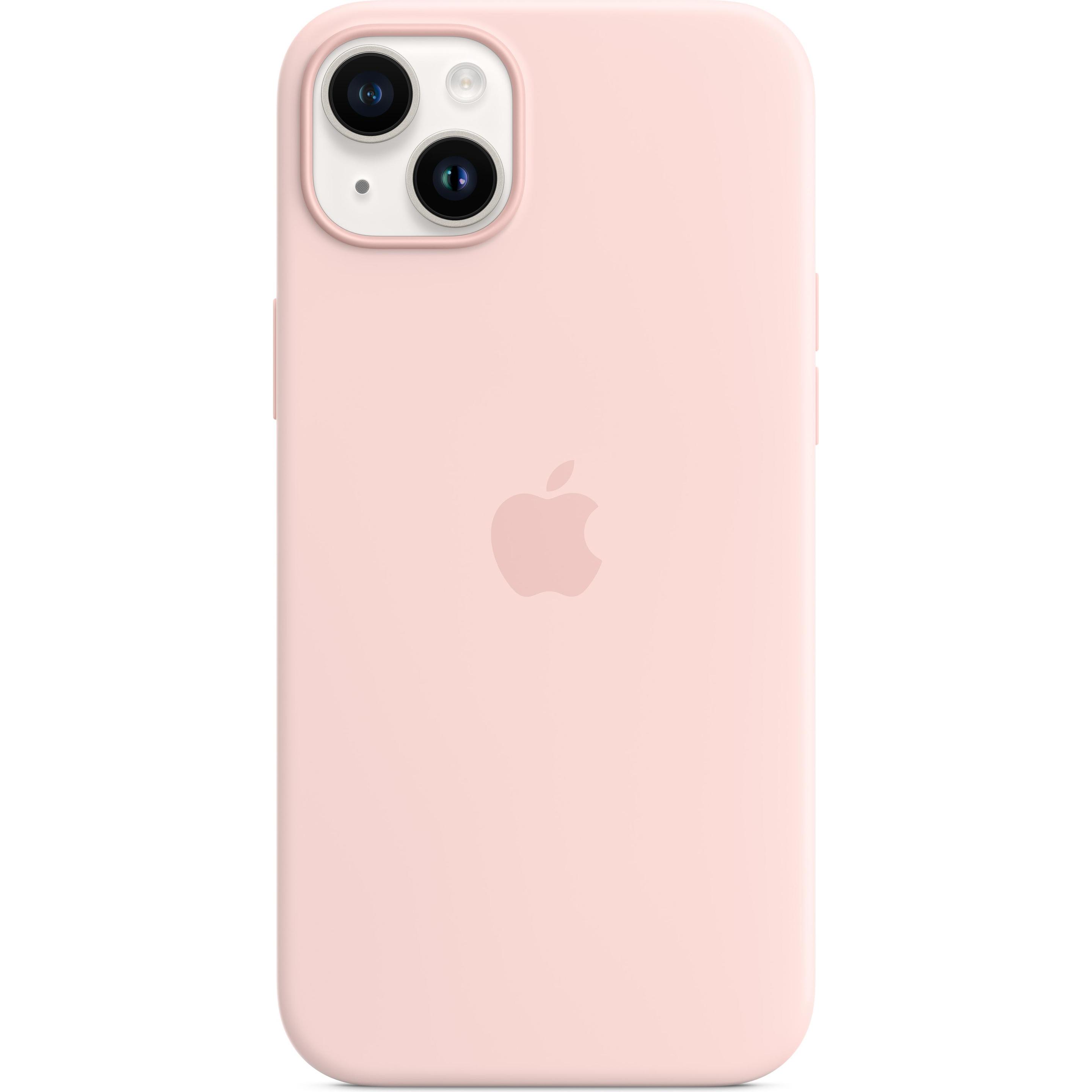 Apple Silicone Case with MagSafe (Apple iPhone 14 Plus), Smartphone Hülle, Rosa