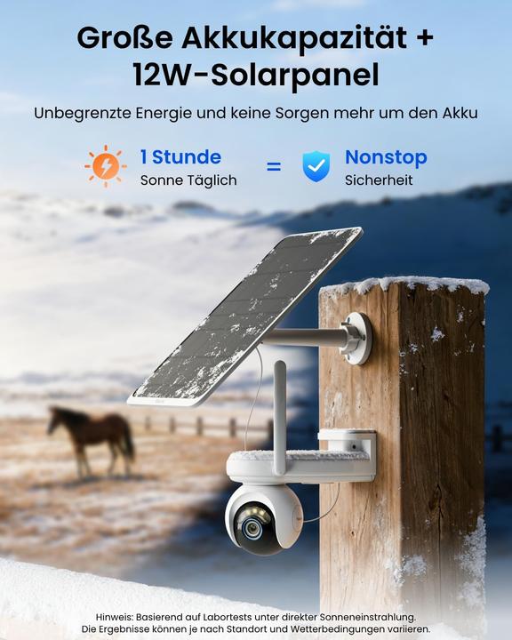 Produktbild Reolink G650 Altas PT Ultra + Solar (2560 x 1440 Pixels)