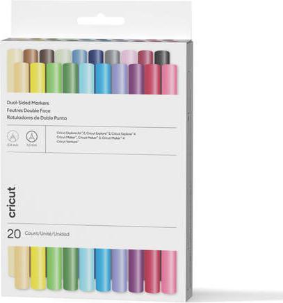 Immagine prodotto Cricut Ultimate Dual Sided Marker Set (20pcs) (20 x)