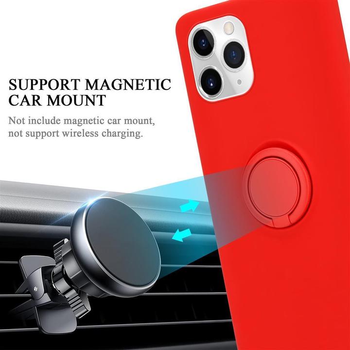 Image du produit Cadorabo TPU Liquid Ring Silicone Case Cover (Apple iPhone 11 Pro Max)