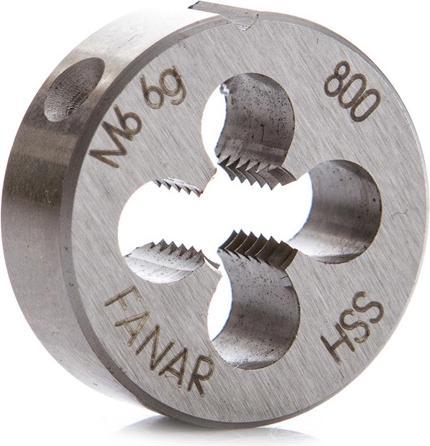 Actual product image Fanar Dies M3 - M10 6g - HSS, M6