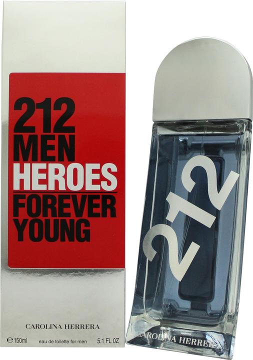 Actual product image Carolina Herrera 212 Heroes (Eau de toilette, 150 ml)