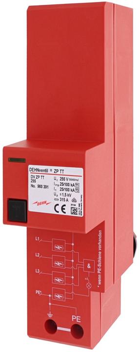 Produktbild Dehn SOEHNE Kombiableiter ventil ZP TT 255